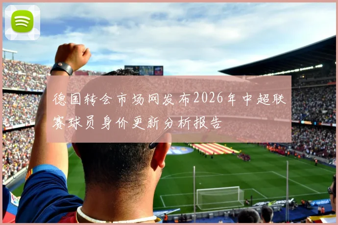 德国转会市场网发布2026年中超联赛球员身价更新分析报告